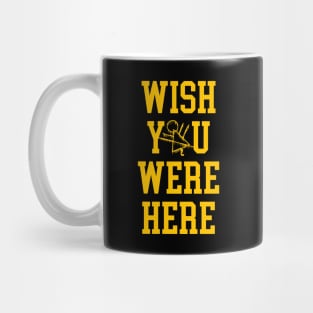 Wish You Were Here - With Symbol X Mug